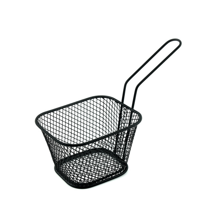 Casewin Mini Chips Fry Basket Stainless Steel Fryer Baskets Strainer
