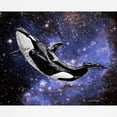 thumbnail image 3 of CafePress - Cosmic Orca Kids T Shirt - Light T-Shirt Kids XS-XL, 3 of 4