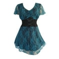 thumbnail image 1 of Dare To Wear Victorian Gothic Boho Women's Plus Size Sweetheart Corset Top S - 5x, 1 of 2