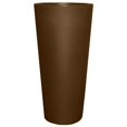 thumbnail image 1 of Tusco TUSCTR32ES 32 in. Cosmo Tall Round Planter, Espresso, 1 of 4