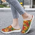 thumbnail image 4 of POLERO Autumn Pumpkin Walking Mules Shoes for Women Ladies Comfort Lightweight Slip On Loafer Casual Low Top Classic Comfort Garden Clogs for Thanksgiving Holiday, 4 of 7
