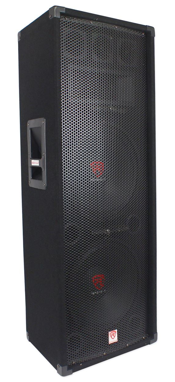 Rockville RSG12.2 Dual 12” 2000 Watt 3-Way 8-Ohm Passive DJ/Pro Audio PA Speaker