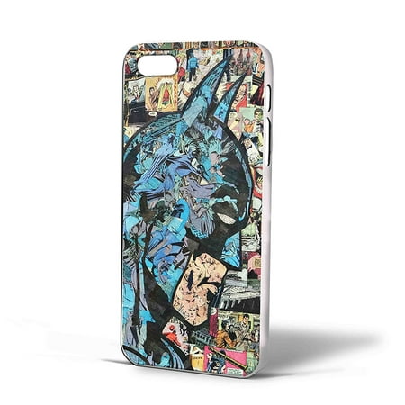 Ganma Batman Superhero Comic Book Case For iPhone Case (Case For iPhone 6 plus (Best Hero 6 Accessories)