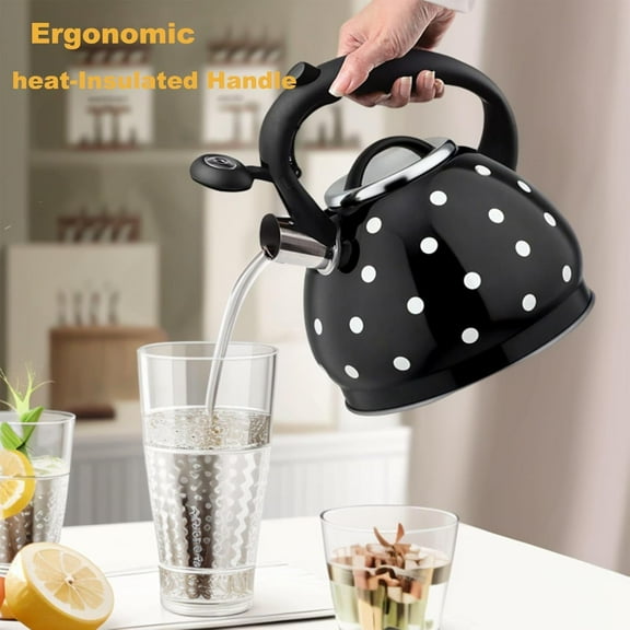 Tea Kettle Stovetop, Whistling Teapot 3.2 Quart