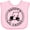 AD-Pink, variant on Inktastic Daddy's Lil Caddy Boys or Girls Baby Bib