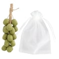 thumbnail image 4 of Jabón de uva en una cuerda con forma de racimo de uvas, de jabón, regalo de cumpleaños, jabones de baño decorativos hechos a mano para esposa, Verde 20 piezas, 4 of 8