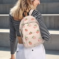 thumbnail image 7 of Balery Strawberries Vintage Canvas Backpack for Men and Women - Large Capacity, Durable Travel Laptop Bag for School, Work, Hiking, and Outdoor Activities, 7 of 7