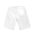 thumbnail image 6 of Men's Quick-Dry Cargo Shorts - Multi-Pocket Casual Beach Shorts - Relaxed Fit Drawstring Walking Shorts for Summer Outdoor & Hiking White XXXL, 6 of 7