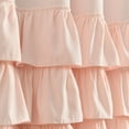 thumbnail image 5 of Lush Decor Allison Ruffle Window Panel Blackout - Blush-Single- 84 x 40, 5 of 11