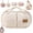 #B White, variant on Lingerie Storage Bag Set, Travel Underwear Organizer Bag for Women, Multi-Compartment Lingerie Storage Bag, Portable Packing Cube for Bras, Panties, and Socks (#A White)