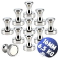 thumbnail image 5 of 10x neodymium magnets pin board magnet for board cone magnets super strong, 5 of 5