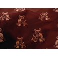 thumbnail image 4 of oneOone Cotton Silk Fabric Branch & Owl Block Print Fabric BTY 42 Inch Wide, 4 of 4