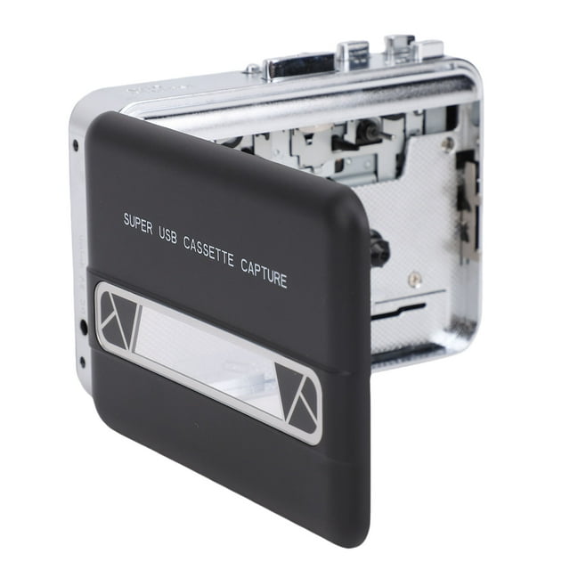 Reproductor De Cinta De Casete, Conector Para Auriculares Portátiles De 3,5 Mm Convertidor De Casete A MP3 De Sonido Clara Avance Rápido Para Reproducción De Música