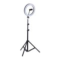 thumbnail image 1 of Aro de luz led Gadgets and Fun  diametro de 26 cm con tripie de 2 metros y soporte para smartphone, 1 of 2