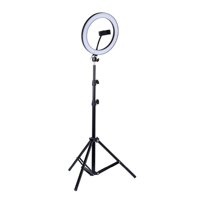 Aro de luz led Gadgets and Fun diametro de 26 cm con tripie de 2 metros y soporte para smartphone