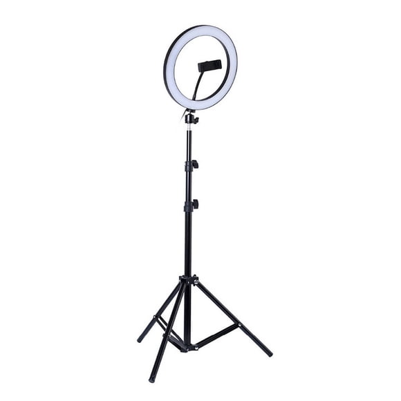 Aro de luz led Gadgets and Fun diametro de 26 cm con tripie de 2 metros y soporte para smartphone