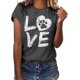 thumbnail image 1 of Pntutb Camiseta unisex Patrón estampado Casual Moda Color sólido Camisetas de manga corta Pntutb Pntutb-2512, 1 of 8