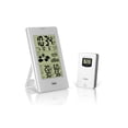 thumbnail image 1 of FanJu Indoor Outdoor Thermometer Hygrometer Barometer Wireless Weather Station Alarm Clock Weather Forecaster Station Wireless Digital Backlight LCD Display, 1 of 7