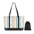 thumbnail image 7 of FORMRS Canvas Laptop Tote Bag for Women with 15.6" Computer Compartments Shoulder Handbag, Cute Nautical Pattern, 7 of 7