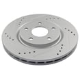 thumbnail image 3 of Geelife For C/V Grand Caravan Routan Front Brake Calipers Ceramic Pads Drilled Rotors, 3 of 10
