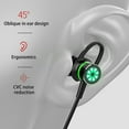 thumbnail image 5 of PPgejGEK Sports Earbuds Wired Running Headphones with Microphone, Neckband In-Ear Stereo Workout Earphones Designed for Jogging Gym Headsets up to 65% off, 5 of 7