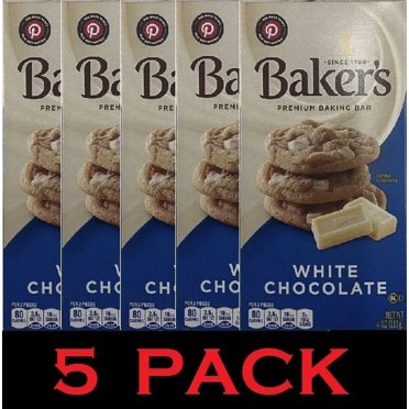 Baker's White Chocolate Premium Baking Bar, 4 oz Box - Walmart.com