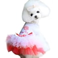 thumbnail image 2 of YUEHAO Pet Vest for Dogs Pet Puppy Small Dog Cat Lace Skirt Princess Tutu Dress Clothes Costume M Dog Vest for Small Medium Large Dogs (Pink, M), 2 of 6