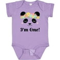 thumbnail image 3 of Inktastic First Birthday Panda 1 Year Old Girl Girls Baby Bodysuit, 3 of 5