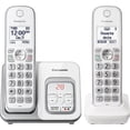 thumbnail image 2 of Panasonic DECT 6.0 Teléfono inalámbrico expandible con contestador automático y bloque de llamadas inteligente - 2 teléfonos inalámbricos - KX-TGD532W (Blanco), 2 of 2