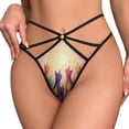 thumbnail image 2 of The Cat Family Longs for The Spring Sky Open Type Women's Panties Crotch Opening G-strings Thongs Lingeries Underwear, 2 of 7