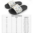 thumbnail image 2 of GZHJMY Stylish Slides for Women Men, Cartoon Dog Or Puppy Characters Soft Flexible Slip-on Sandals Slippers, 2 of 7