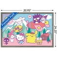 thumbnail image 3 of Hello Kitty and Friends - Happiness Overload Wall Poster, 22.375" x 34" Framed, 3 of 6