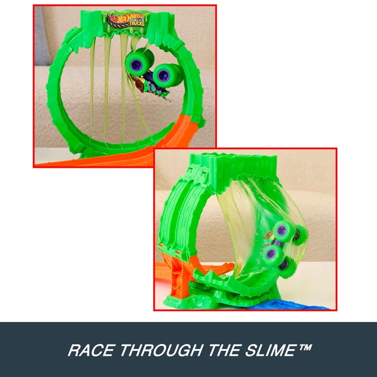 Hot Wheels Monster Trucks Mutant Chaos, Loop Challenge Playset