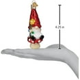 thumbnail image 4 of Old World Christmas Garden Gnome Glass Blown Ornament for Christmas Tree, 4 of 5