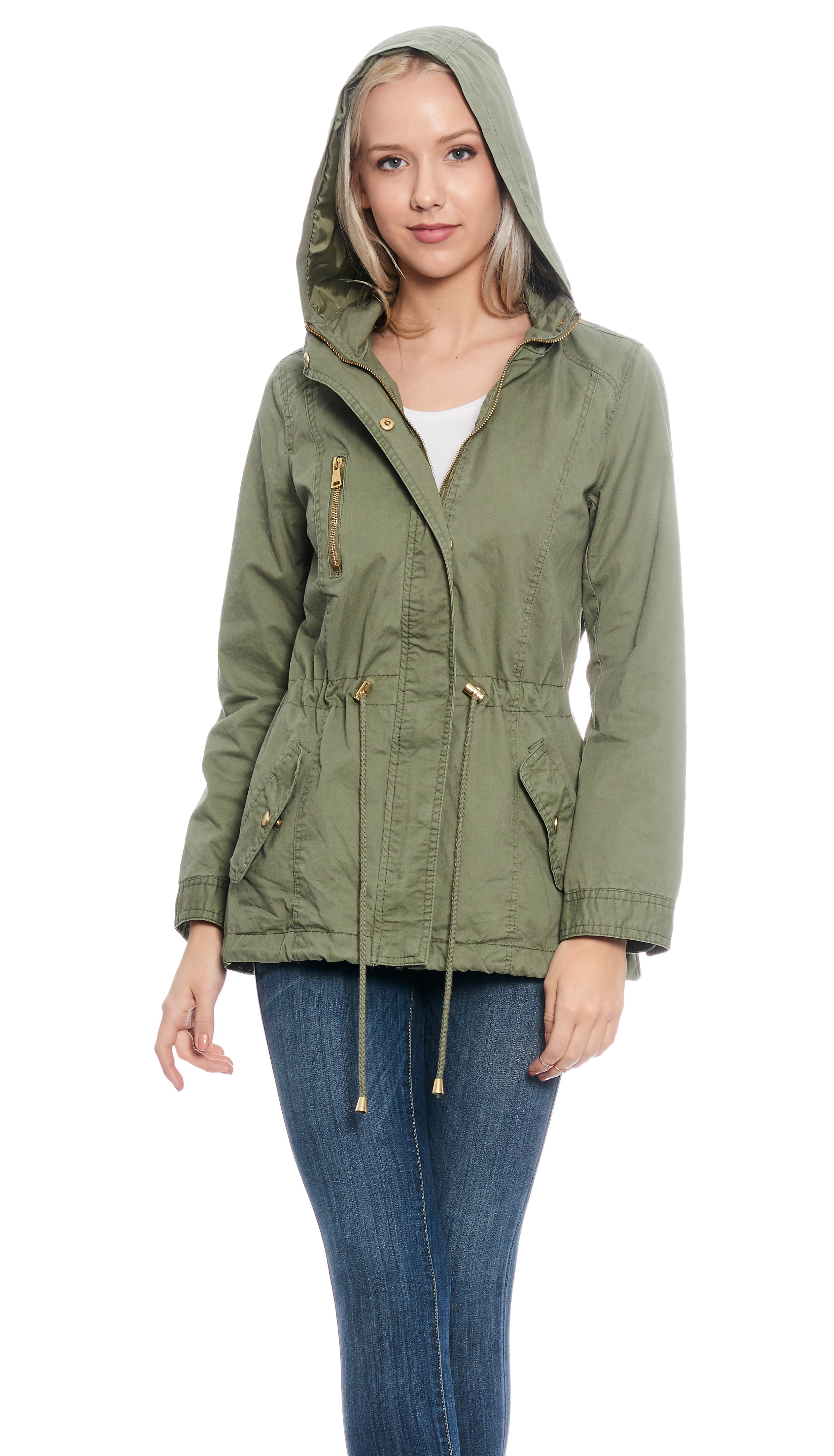 Women's Lightweight Cotton Jacket with 