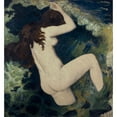 thumbnail image 3 of Aristide Maillol 12x13 Black Modern Framed Museum Art Print Titled - La Vague (1898), 3 of 5