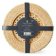 thumbnail image 1 of FRAÎCHE Spring Round Rattan Placemats, 4 pack, 1 of 4