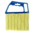 thumbnail image 2 of Zeeyh Multi-purpose Window Cleaning Roller Blinds Brush 7 Teeth Hand Pulley Brush Home Cleaning Tool,Blue, 2 of 4
