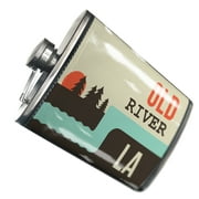 NEONBLOND Flask USA Rivers Old River - Louisiana