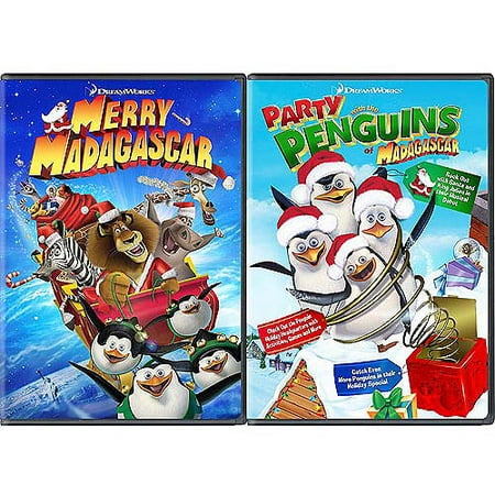 Merry Madagascar / Party With The Penguins (Special Collector's Edition 2-Pack) (Exclusive) (Widescreen, Full (The Penguins Of Madagascar Best Foes)