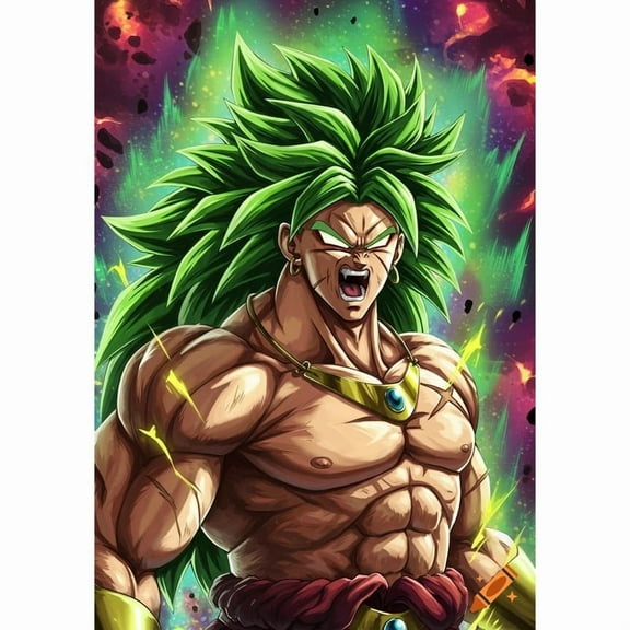 5D DIY Dragon Ball Diamond Painting Kit, Round Acrylic Diamond Artwork for Home Decoration, or Gift.