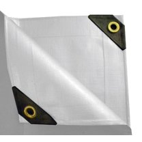 UST Inc. 20 x 20 Heavy Duty Canopy Tarp - White