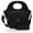 Black, variant on Made Easy Kit Large Insulated Lunch Tote Carrier for Women Men with Front Zipper Pocket, Soft Lightweight, Travel Ready with Padded Shoulder Strap and Magnetic Clasp Handle