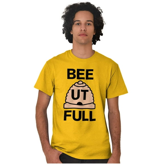 Beehive State Beutahful UT Arch Men's Graphic T Shirt Tees Brisco Brands S