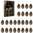 thumbnail image 2 of DAMAI Christmas Geode Animal Advent Calendar 2025, Multi-Purpose Lovely Animal Friends Ornaments Decoration Advent Countdown Calendar, 24 Pcs Mini Tree Hole Acrylic Pendant Gift for Friends, 2 of 8