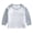 Gray, variant on Toddler Baby Girls Boys 3/4 Sleeve Shirts Raglan Shirt Baseball Tee Cotton T-Shirt Black 4-5Years