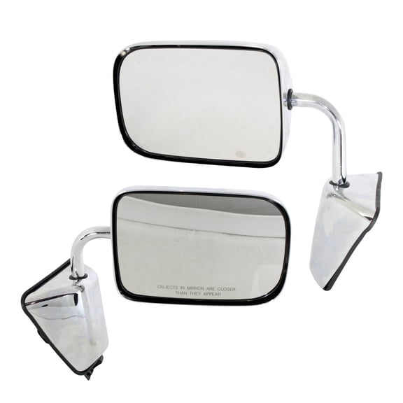 For 1988-1993 W250 Mirror Chrome SET PAIR