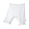 thumbnail image 2 of ATOGUTA Little Girl Boyshort Underwear Size 3T-8 Soft Boyshorts Kids Underwear Boxer Briefs Safety Panties for Dress, White, 2 of 4