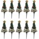thumbnail image 1 of KAIYANG 10 piezas de adornos para tartas con forma de árbol de Navidad, decoración para cupcakes, palillos para tartas de Navidad, decoración para cupcakes con diseño de Feliz Navidad, 1 of 5