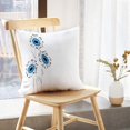 thumbnail image 5 of LALILO Throw Pillow Covers Flower Flower Funky Dot Floral Circle Cushion Cover 18" x 18", 2 Pack, 5 of 6